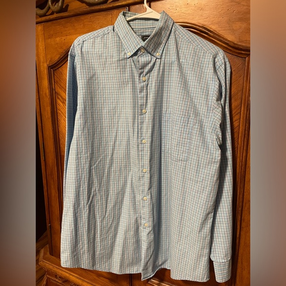 🩵 Pale Blue Men’s Shirt - Picture 1 of 10